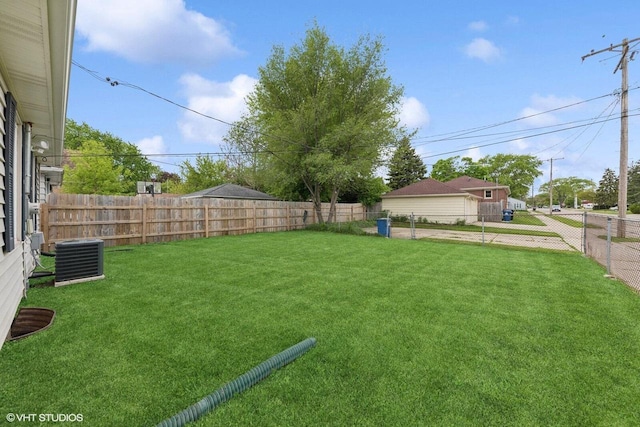 2300 W Lawn Ave, Racine, WI 53405 - view of yard with central AC