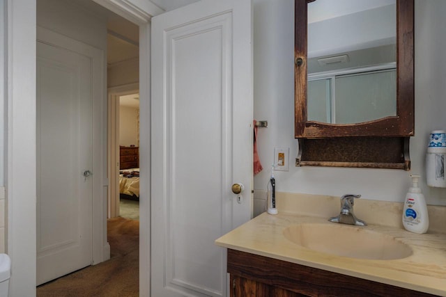 7312 5th Ave, Kenosha, WI 53143 - ensuite bathroom featuring vanity