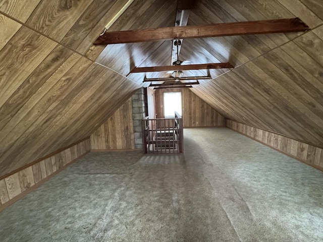 7715 18th Ave, Kenosha, WI 53143 - unfinished attic with an upstairs landing