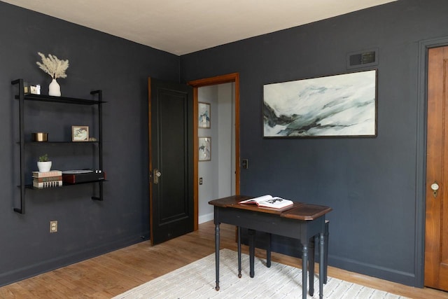 2707 Mason St, Madison, WI 53705 - home office featuring wood finished floors and baseboards