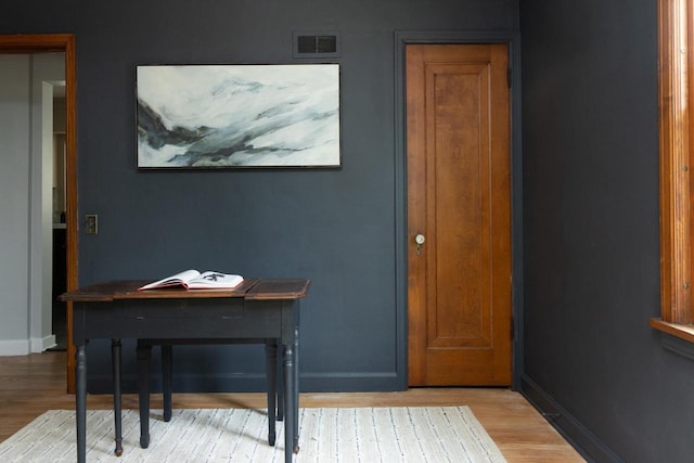 2707 Mason St, Madison, WI 53705 - entryway featuring wood finished floors and baseboards
