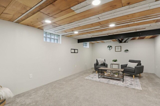 N62W23527 Sliver Spring Dr, Sussex, WI 53089 - living area featuring carpet