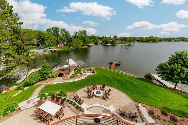 N49W35398 Wisconsin Ave, Oconomowoc, WI 53066 - bird's eye view of a nearby body of water