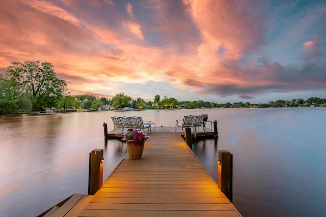 N49W35398 Wisconsin Ave, Oconomowoc, WI 53066 - dock with a water view