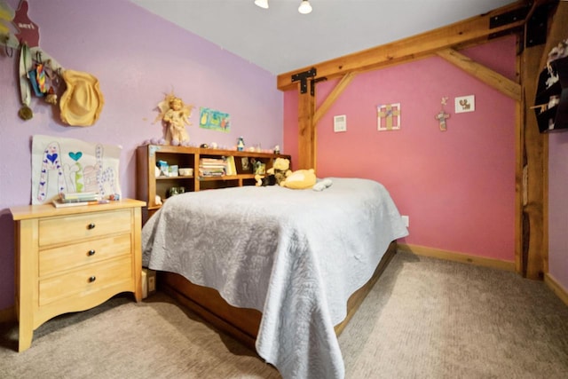 29774 Whispering Pines Rd, Lone Rock, WI 53556 - bedroom with carpet floors