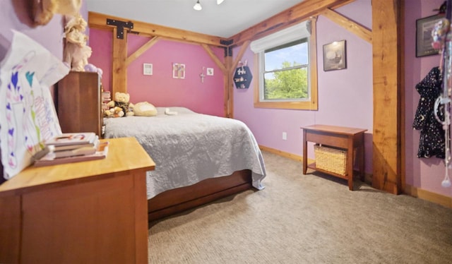 29774 Whispering Pines Rd, Lone Rock, WI 53556 - carpeted bedroom featuring baseboards