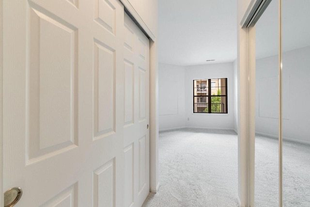 1300 N Prospect Ave Unit 313, Milwaukee, WI 53202 - hall featuring light colored carpet and baseboards
