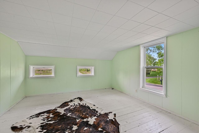 24324 W Overson Rd, Union Grove, WI 53182 - additional living space with vaulted ceiling and hardwood / wood-style flooring