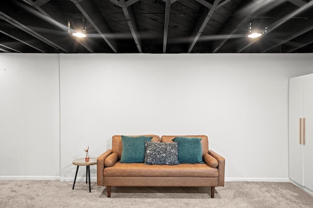 915 E Ohio Ave, Milwaukee, WI 53207 - sitting room featuring carpet and baseboards