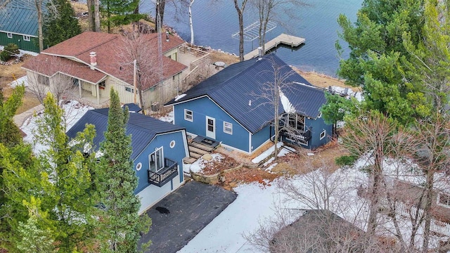 N1416 W Stratton Rd, Waupaca, WI 54981 - view from above of property