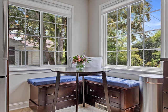 415 E Willow Rd, Fox Point, WI 53217 - kitchen featuring plenty of natural light and breakfast area