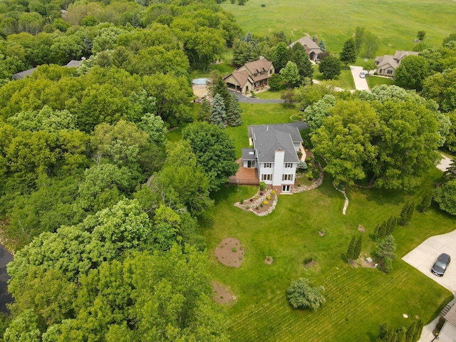 936 Broken Bow Ct, Delafield, WI 53018 - aerial view