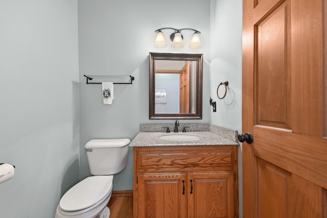 N66W13568 Crestwood Dr, Menomonee Falls, WI 53051 - bathroom with toilet and vanity