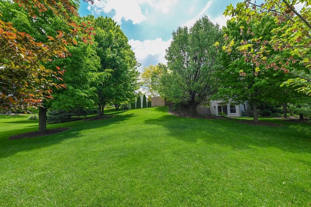 N66W13568 Crestwood Dr, Menomonee Falls, WI 53051 - view of grassy yard