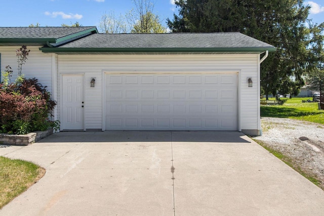 2225 Paul Rd, Manitowoc, WI 54220 - garage with concrete driveway