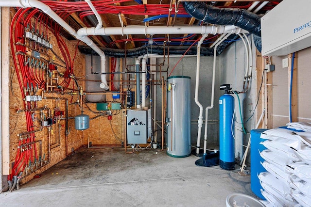 N2281 Lakewood Ln, Chilton, WI 53014 - utilities featuring gas water heater and a heating unit