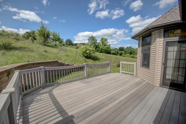 1835 Alpine Pl, Onalaska, WI 54650 - view of wooden deck