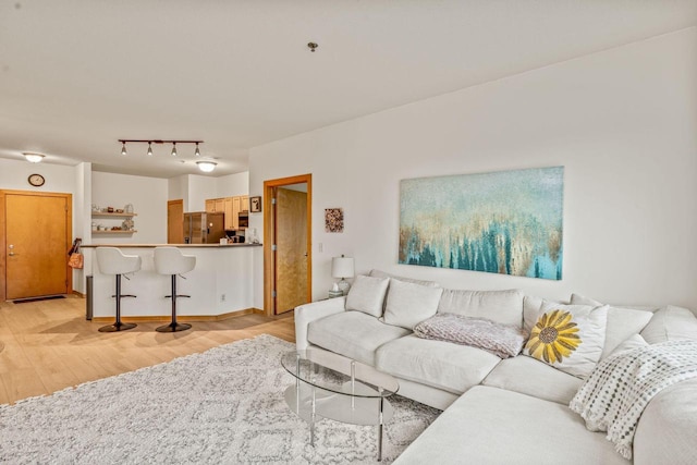 10900 W Bluemound Rd Unit 310, Wauwatosa, WI 53226 - living area with light wood-type flooring