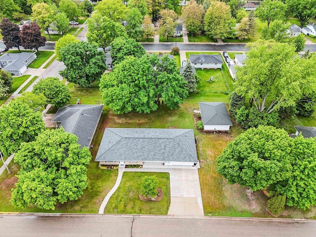 1037 S Union St, Shawano, WI 54166 - aerial perspective of suburban area
