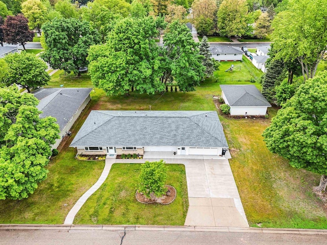 1037 S Union St, Shawano, WI 54166 - aerial view of property and surrounding area