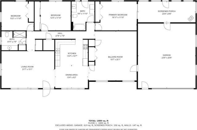 1037 S Union St, Shawano, WI 54166 - floor plan / room layout