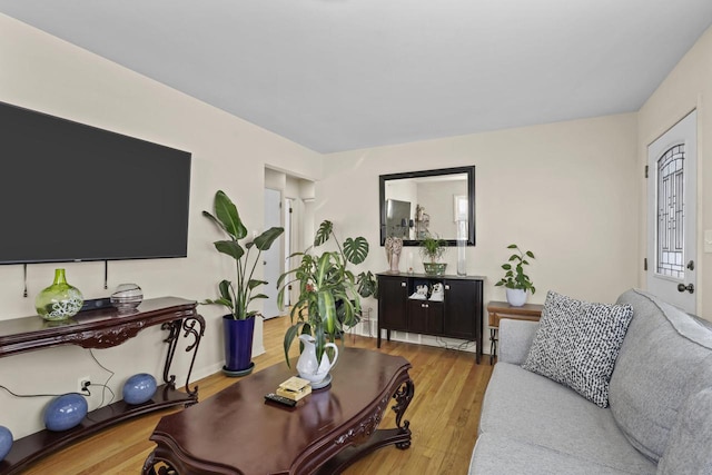 8721 W Douglas Ave, Milwaukee, WI 53225 - living room with wood finished floors