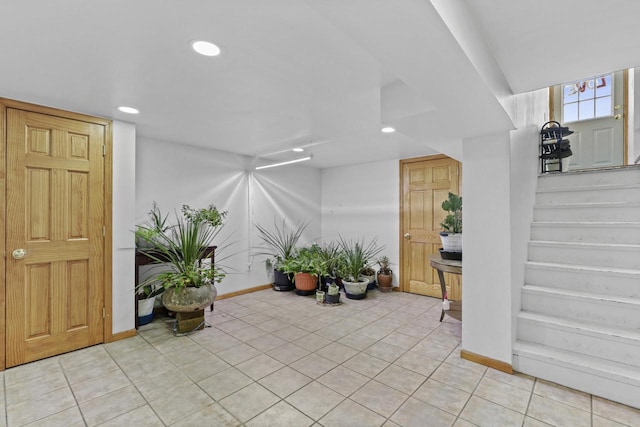 8721 W Douglas Ave, Milwaukee, WI 53225 - lobby featuring stairs and recessed lighting