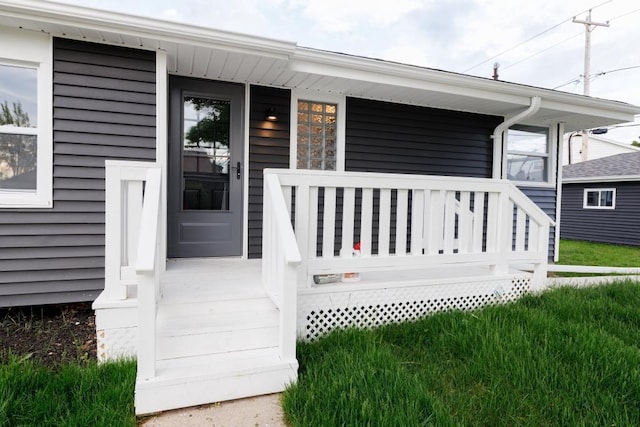 9533 W Silver Spring Dr, Milwaukee, WI 53225 - entrance to property featuring a porch