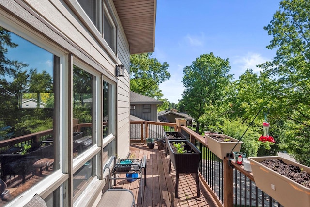 1104 Cavalier Dr, Waukesha, WI 53186 - view of deck