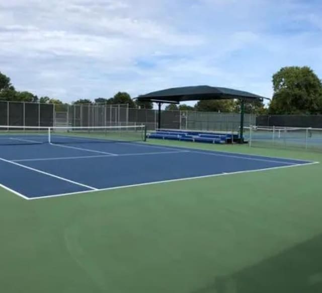 1104 Cavalier Dr, Waukesha, WI 53186 - view of tennis court