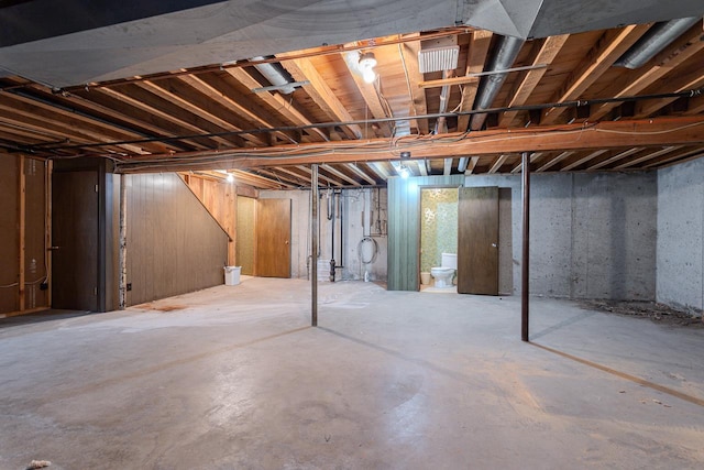419 E Beech St, Edgar, WI 54426 - view of unfinished below grade area