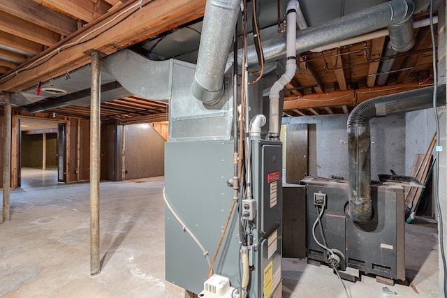 419 E Beech St, Edgar, WI 54426 - view of unfinished below grade area