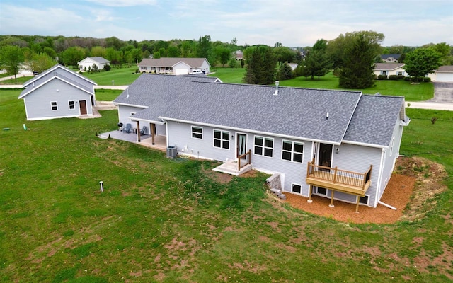 3815 Stone Wall Dr, De Pere, WI 54115 - view from above of property