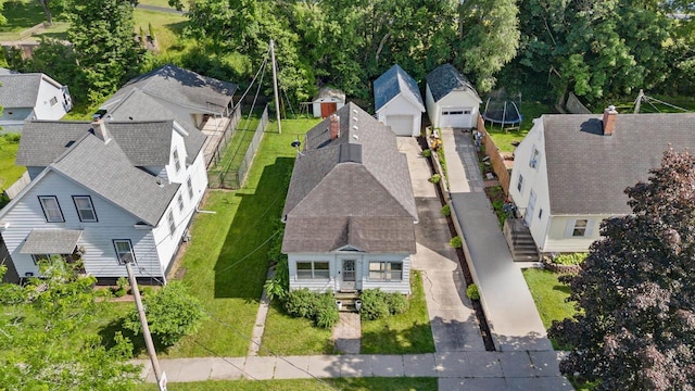 310 W Edgewater St, Portage, WI 53901 - aerial view of residential area