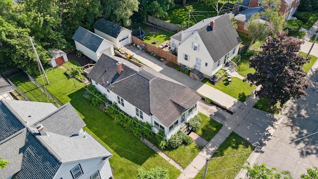 310 W Edgewater St, Portage, WI 53901 - aerial view of residential area