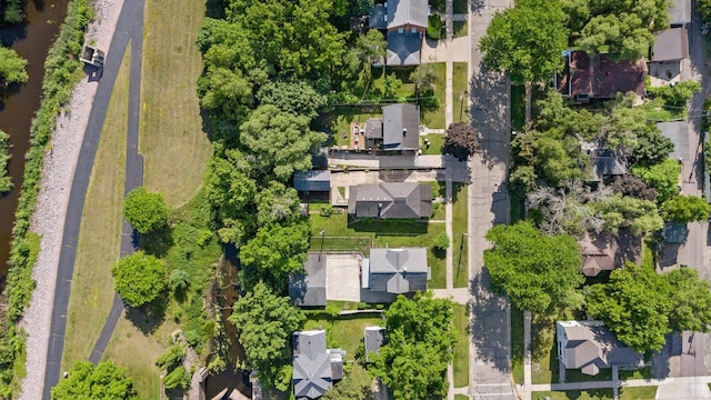 310 W Edgewater St, Portage, WI 53901 - aerial view of property's location featuring nearby suburban area