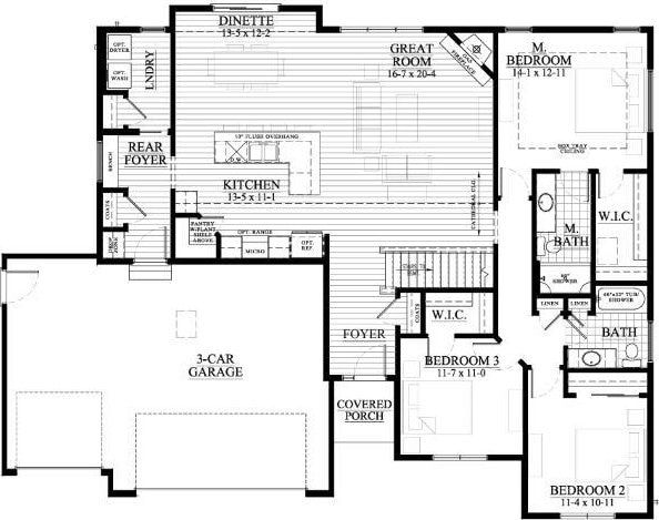 1300 Violet St, Oconomowoc, WI 53066 - property floor plan