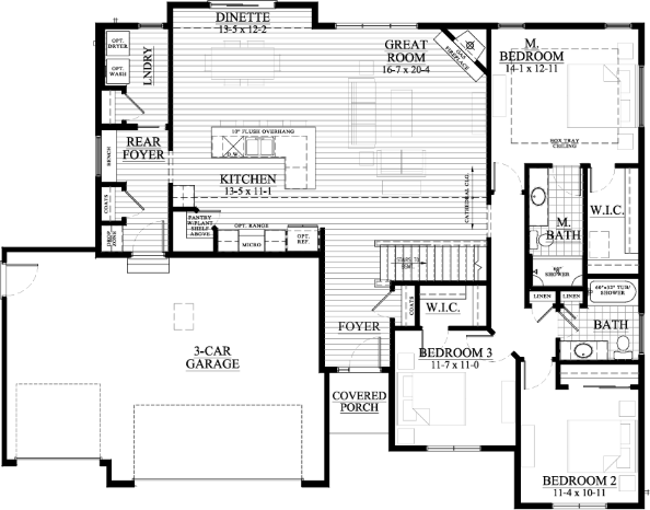 1300 Violet St, Oconomowoc, WI 53066 - property floor plan