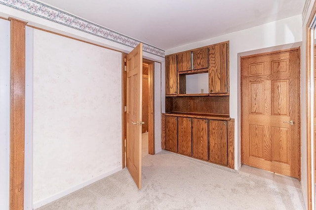 N2594 State Road 76, Hortonville, WI 54944 - unfurnished bedroom with light colored carpet and baseboards