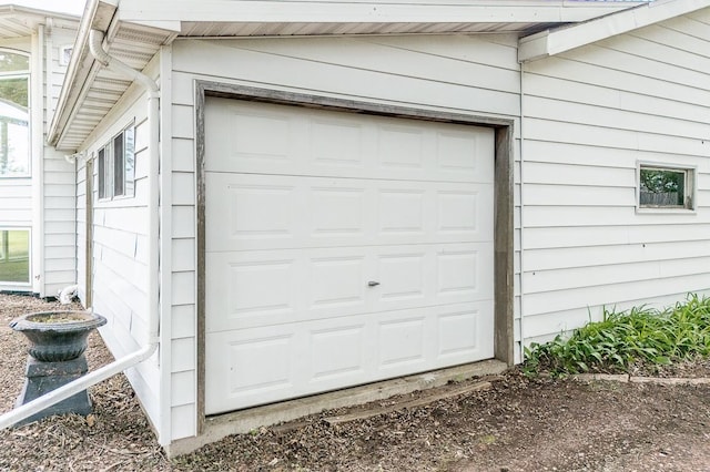 N2594 State Road 76, Hortonville, WI 54944 - view of garage