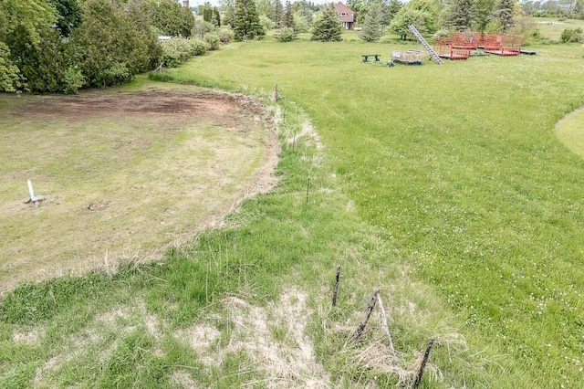 N2594 State Road 76, Hortonville, WI 54944 - view of grassy yard