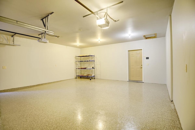 508 Frost Woods Rd, Monona, WI 53716 - garage featuring a garage door opener