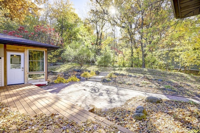 508 Frost Woods Rd, Monona, WI 53716 - view of wooden terrace