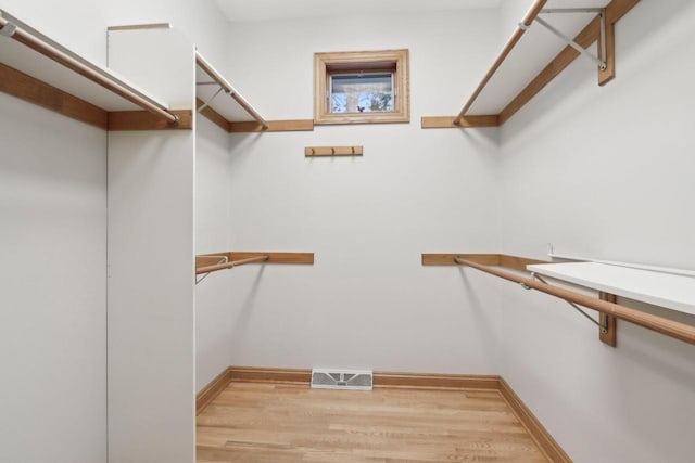 W313N4961 Chapel Ridge Rd, Hartland, WI 53029 - walk in closet featuring light wood finished floors