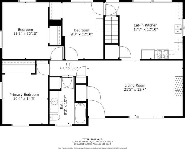 116 Woodward St, Fond Du Lac, WI 54935 - floor plan / room layout