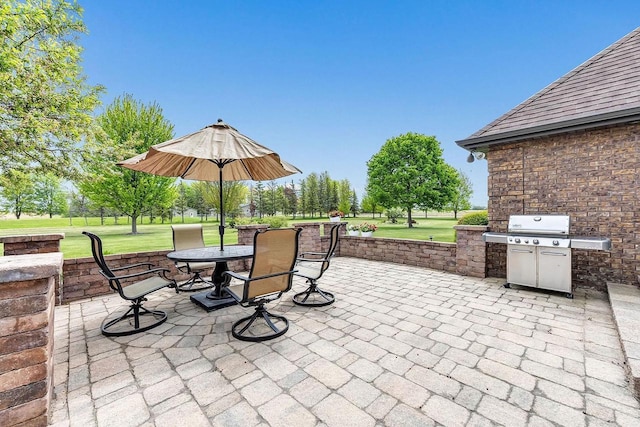 5125 Finger Rd, Green Bay, WI 54311 - view of patio / terrace featuring outdoor dining space