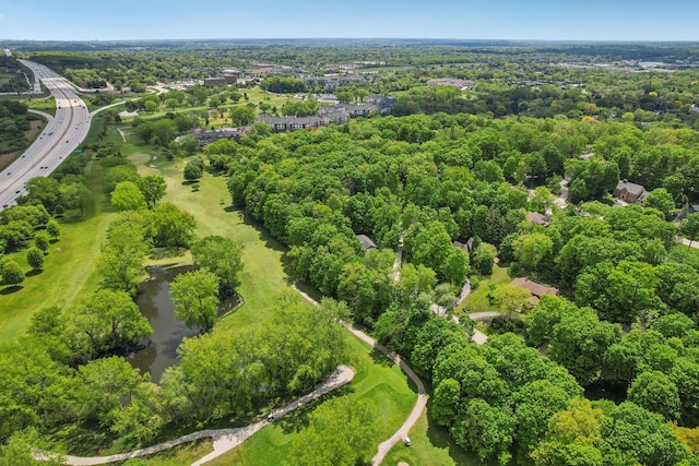 16625 Tanglewood Dr, Brookfield, WI 53005 - aerial overview of property's location featuring a large body of water