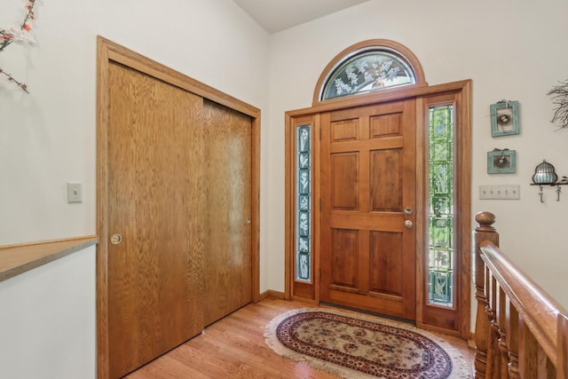 16625 Tanglewood Dr, Brookfield, WI 53005 - foyer entrance with light wood-type flooring