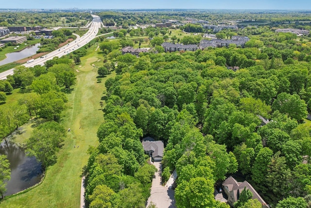 16625 Tanglewood Dr, Brookfield, WI 53005 - aerial view of property and surrounding area featuring a large body of water