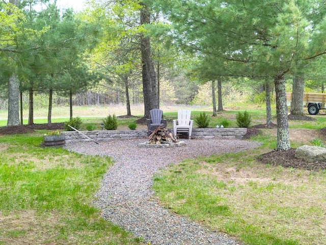 W12900 W Shore Dr, Crivitz, WI 54114 - view of yard